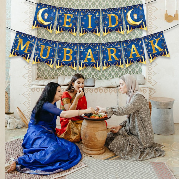 Eid Mubarak -pöytäastiat Eid al-Fitr -juhlat 9 9 9