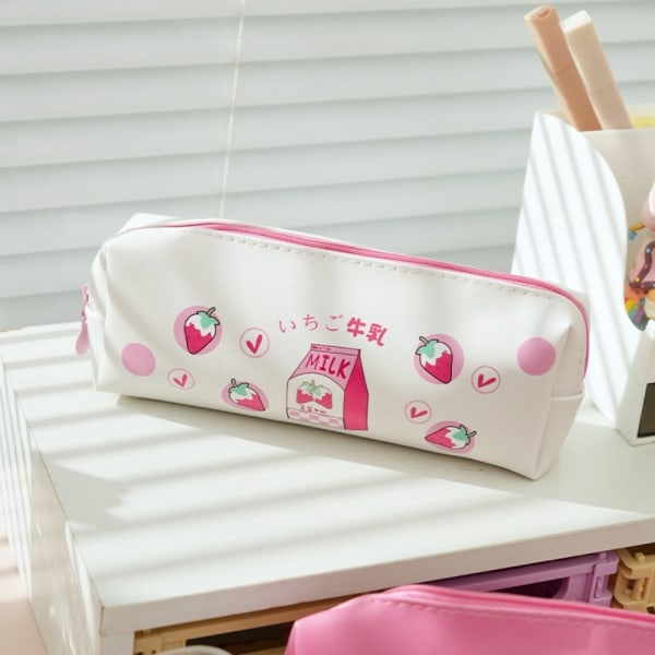 Maito Case Kawaii Paperi Mansikka Pencilcase 02 02 02