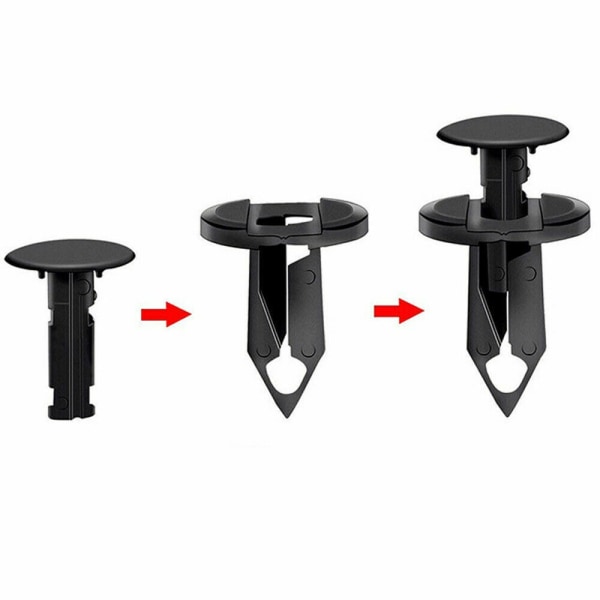 120ST Bil Anti-kollision Clip Hållare Bil Fäst Clips Trim