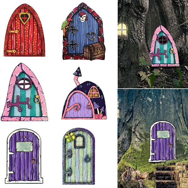 Miniatyr Fairy Elf Door Fairy Door D D D