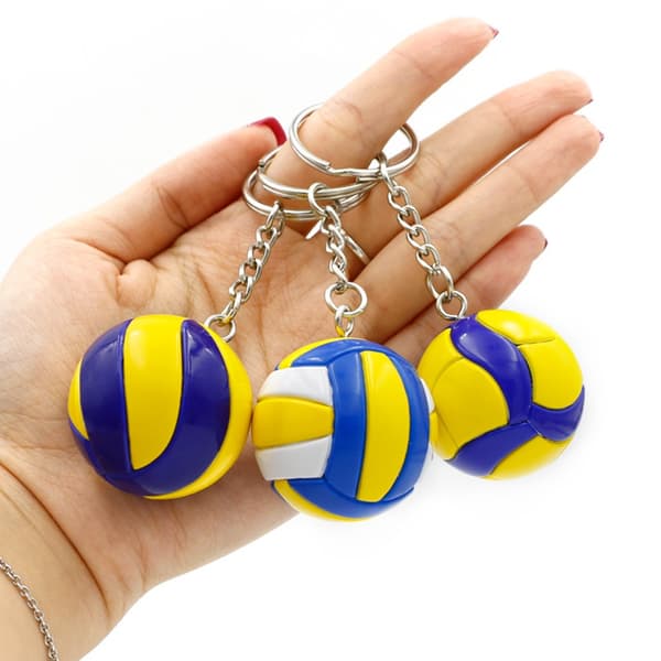 2 st Volleybollnyckelring Bilnyckelring D D D