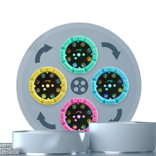 Sarjakuva Shark Projector Luminous Projection Taskulamppu VIHREÄ Green