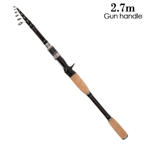 Teleskooppinen onkivapa Stream käsitanko 2.7MGUN HANDLE GUN 2.7mGun handle