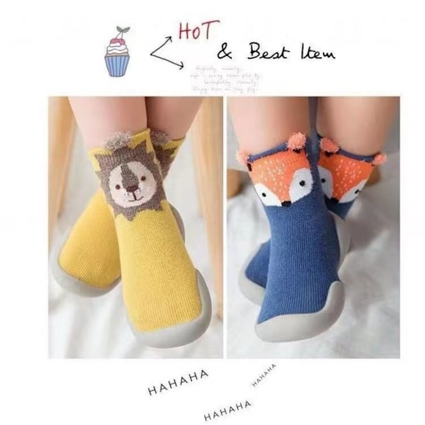 Baby Toddler Skor Barn Tofflor Strumpor MSHARK SHARK M