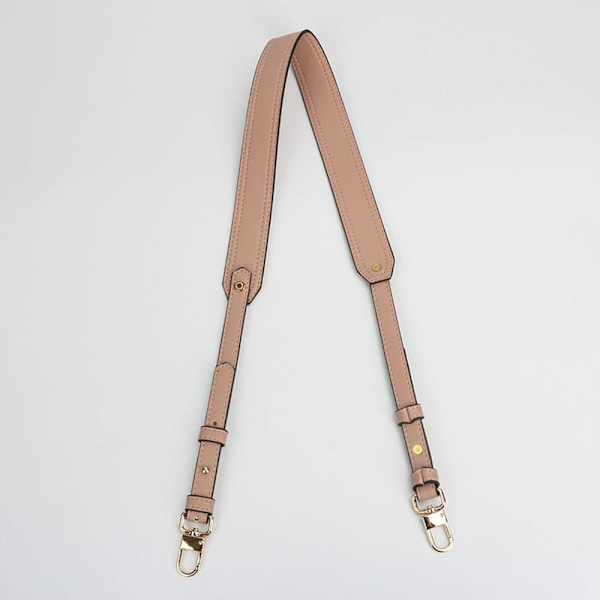 Handväska i äkta läder Axelrem Crossbody-rem MÖRKRÖD dark red
