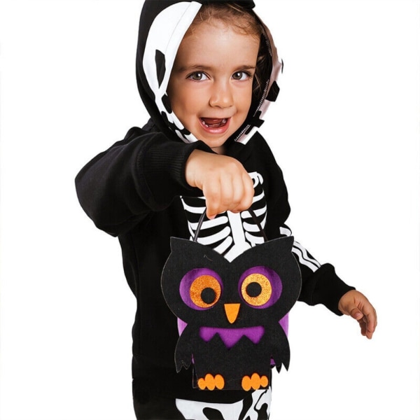 Halloween godteripose bærbar oppbevaringspose 5 5