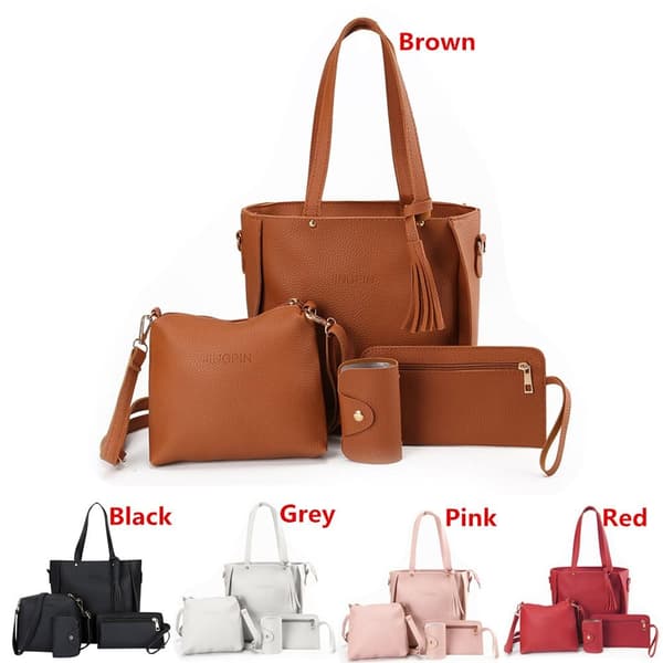 4st/ set Crossbody-väskor Damväska Set KHAKI khaki