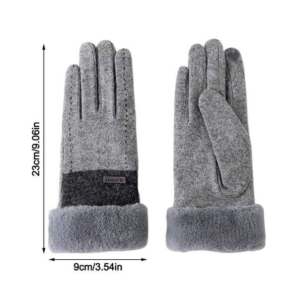 Touch Screen Handsker Håndvarmer KHAKI Khaki