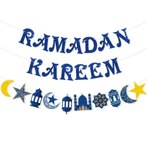 Ramadan Kareem Banner Eid Mubarak Ornament B B