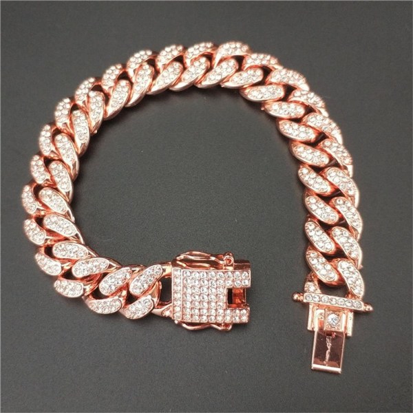 Rannekoruketju ROSE GOLD-18,5cm Rose Gold-18.5cm