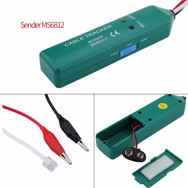 Ethernet Cable Tracker RJ11 RJ45 Wire Tracer Telefonton