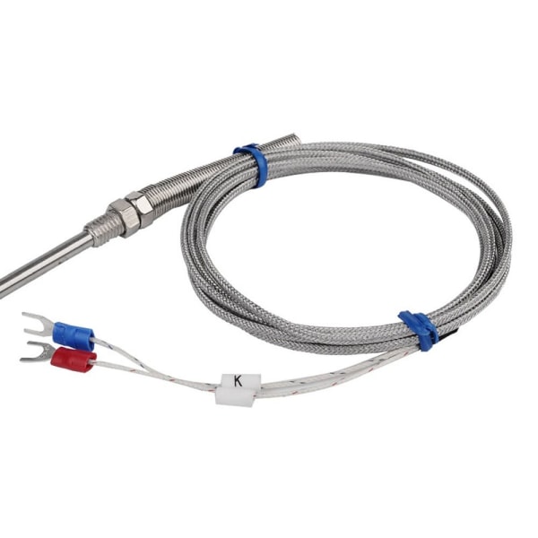 K-Type termoelement temperatursensor probe to ledninger