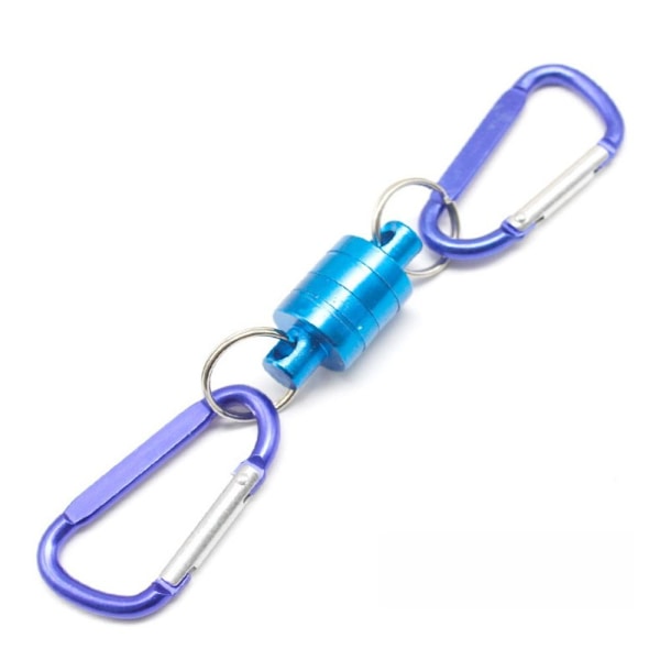 Låsspänne Krok Bergsbestigningsspänne BLÅTT 2 SPÄNNEN 2 SPÄNNEN Blue 2 buckles-2 buckles