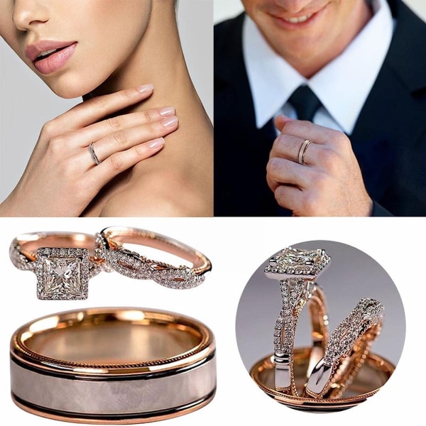 Ring Naturlig Diamantring NO.10 NO.10 No.10