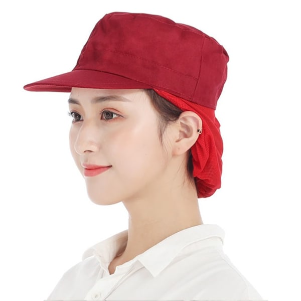 Work Hat Chef Cap WINE RED STIL 2 STIL 2 Wine red Style 2-Style 2