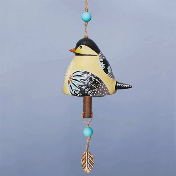 Fågel Wind Chime Wind Chimes RÖD Red