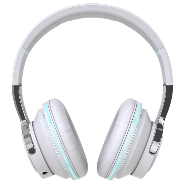 Aktiv støyreduserende hodetelefoner Bluetooth-hodetelefoner HVIT White