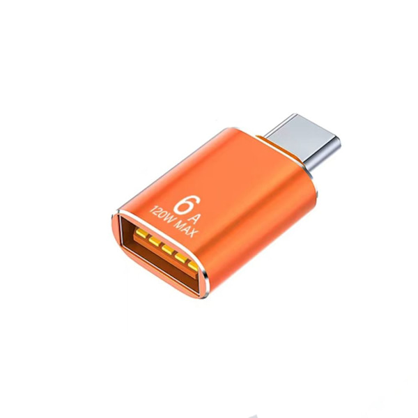 Type C til USB 3.1 Adapter Type C hanne til USB hunn SVART Black