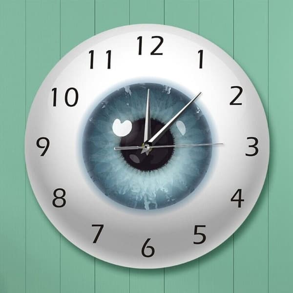 Eye Pupill Silent Wall Clock Clock Nyhet
