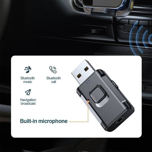 Bluetooth äänilähetinsovitin Langaton stereolähetin