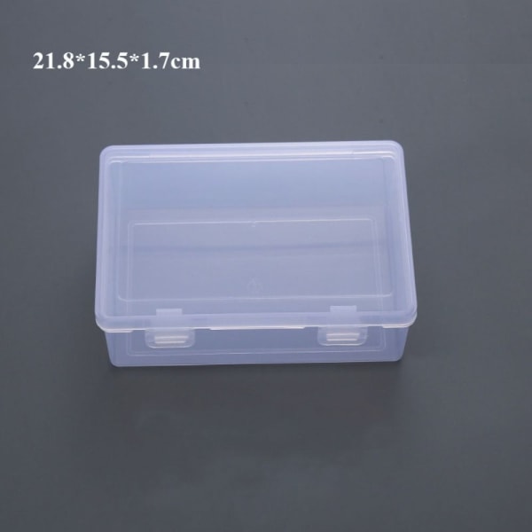 Säilytyslaatikko koruhelmisäiliö 21,8 x 15,5 x 1,7 cm 21.8x15.5x1.7cm