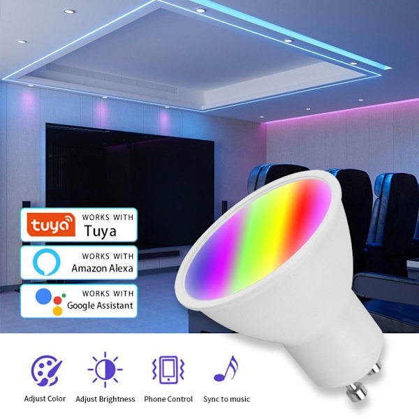 GU10 LED-polttimot kohdevalo 9W 9W