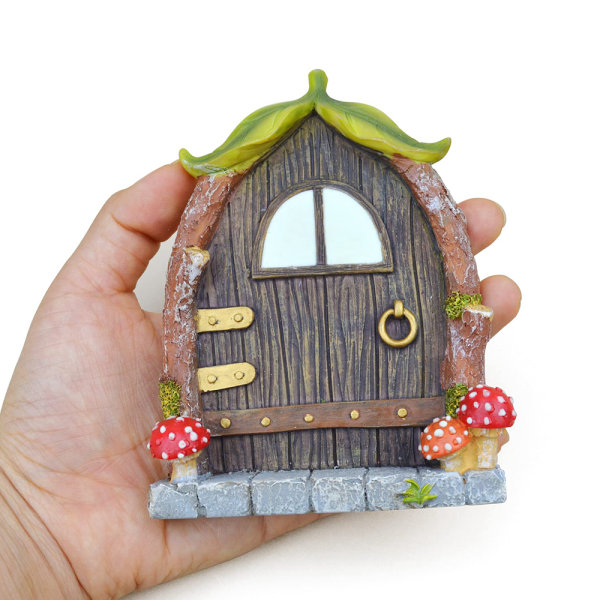 Miniature Fairy Gnome Fairy Door Vinduers dørfigurer