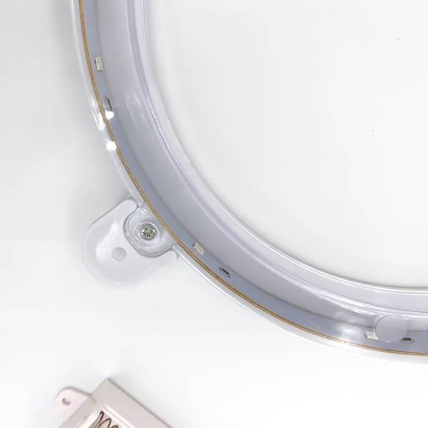 2kpl LED Cornhole Lights Cornhole Ring Lamppu SININEN blue