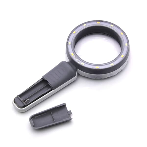 Lupe Lupp Opplyst Lupe SØLV SORT SØLV SORT Silver Black