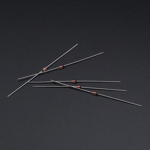 50 stk likeretterdiodedeler Elektrisk aksial likeretterdiode