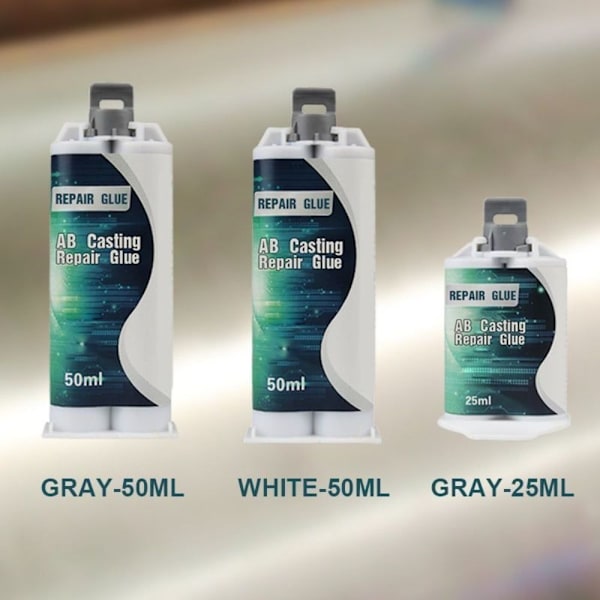Vahva metallikorjausliima Erittäin luja liimaustiiviste HARMAA grey 25ml-25ml