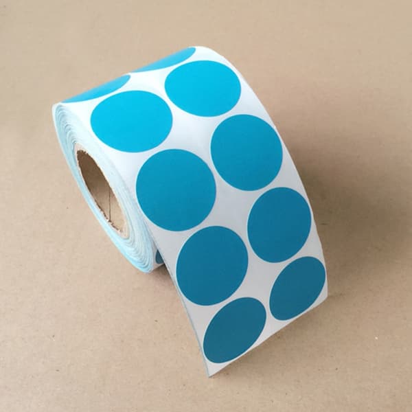 Dot Labels Stickers Blank Yard Salgspris Stickers Seal Labels