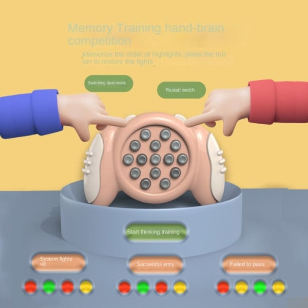Puslespil Machine Sensory Fidget Legetøj GRØN green