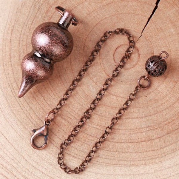 Reiki Pendel Pendel Pendel Reiki ANTIK KOPPAR Antique Copper