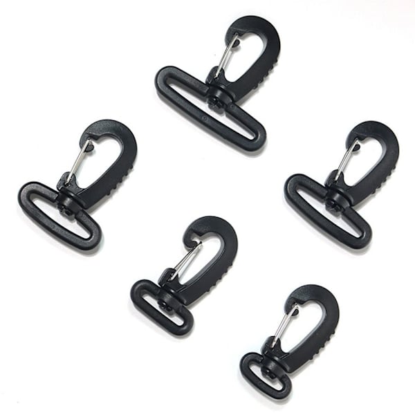 5st Hummerkarbinfjäder Quickdraws Clip 63X62,5MM 63x62.5mm