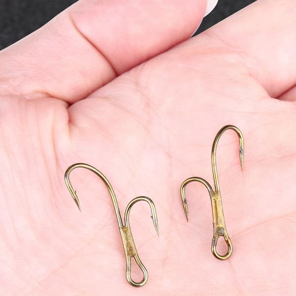 20 kpl Double kalastuskoukku Anchor Fishhook 4 4 4