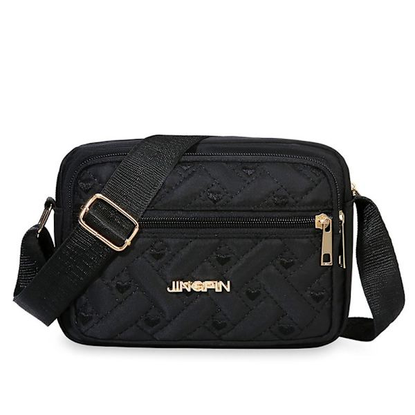 Dame håndtaske skuldertaske SORT Black