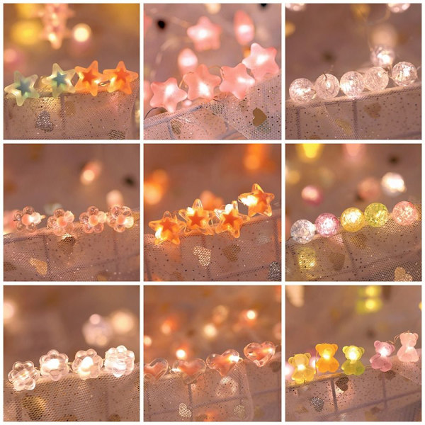 Led Lights String Festival -lamppu STYLE 3 STYLE 3 Style 3