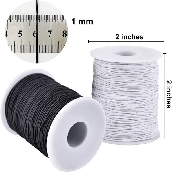 Elastisk snor til armbånd Armbåndssnor Elastisk snor