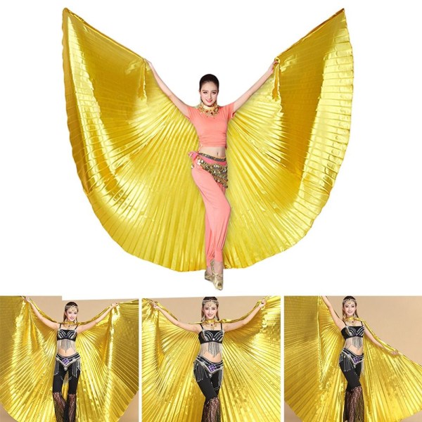 Belly Dance Wings Isis Wings RED OPEN OPEN Red Open-Open
