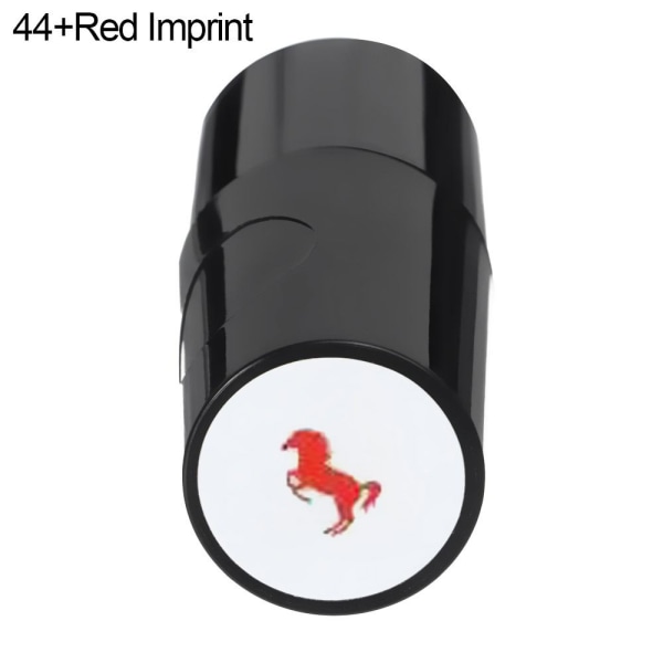 Golfboldstempel Golfstempelmærke 44+RØD IMPRINT 44+RØD 44+Red Imprint