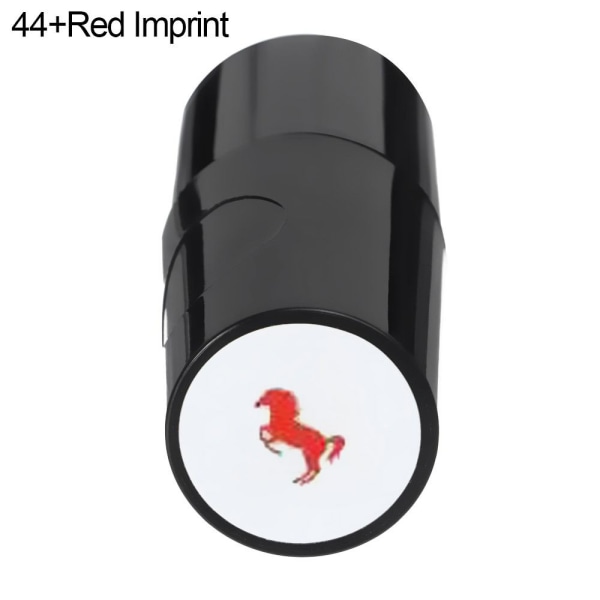 Golfbollstämpel Golfstämpelmarkör 44+RÖD IMPRINT 44+RÖD 44+Red Imprint