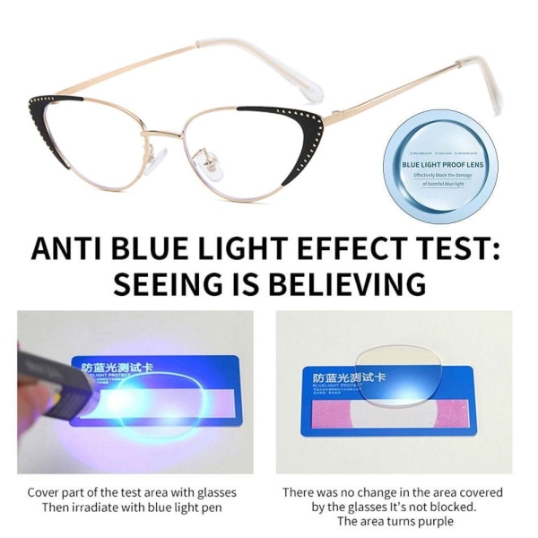 Anti-Blue Light Glasses Pyöreät silmälasit PINK Pink