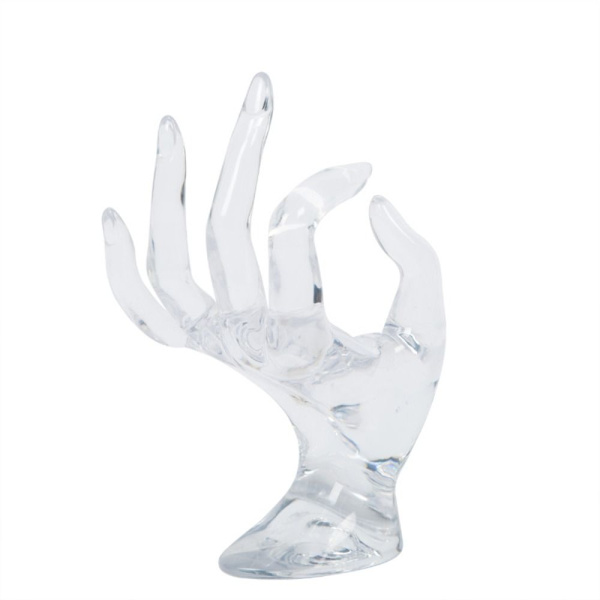 Smykkeholder Display Stand TRANSPARENT transparent