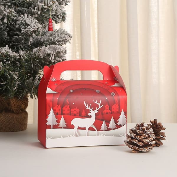 8st Godispåse Julpapperslåda 8ST-C 8ST-C 8pcs-C