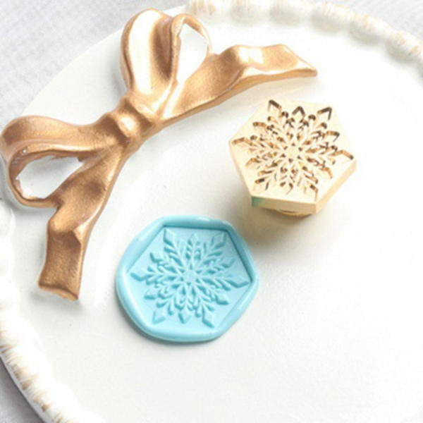 2 kpl Wax Seal Seal -leimasinpää SNOWFLAKE SNOWFLAKE Snowflake