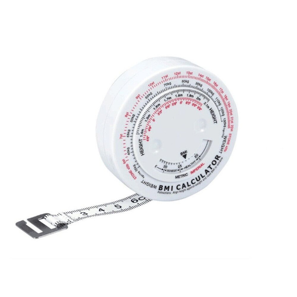 Bmi Body Tape Digital Tape 1,5 m midja linjal