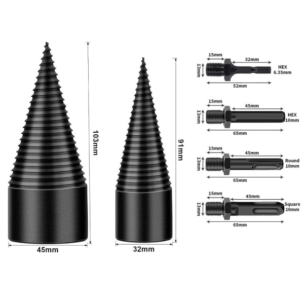 5 STK Easysplit Drill Bit Cone Drill Bit Easy Split Drill Bit