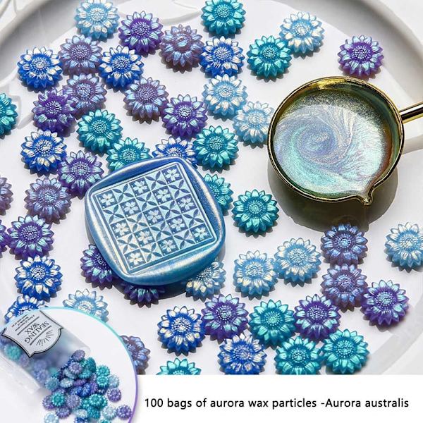 100 st Seal Wax Grain Fire Paint Wax Grain 2 2 2