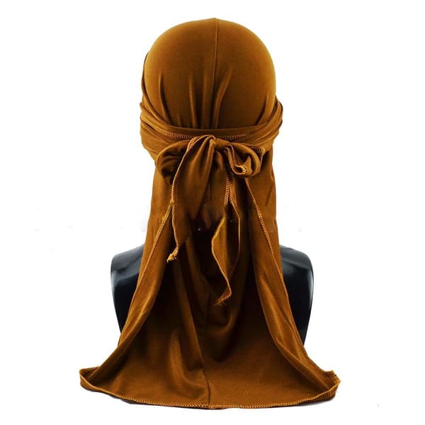 Hodeskjerf Tåhette Long Tail Hat KAFFE coffee